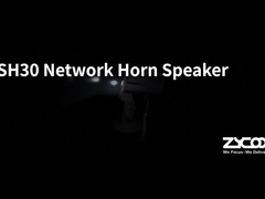 سیستم بلندگوی ZYCOO SH30 IP PA IP65 اسپیکر گرد شیپوری ضد آب