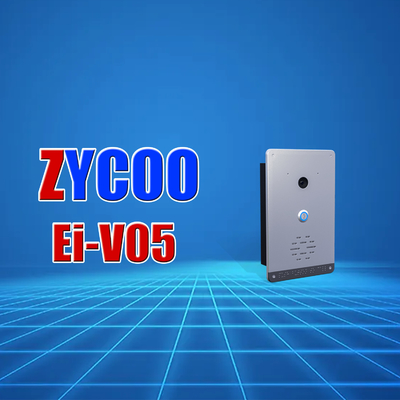 رنگ نقره ای رنگ نقره ای سیستم اینترکام Zycoo Poe برای موسسات خرده فروشی