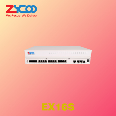16 X RJ11 FXS Ip Analog Gateway 2 X 10/100Mbps با تمام پسوند IP