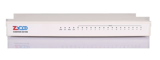 16 X RJ11 FXS Ip Analog Gateway 2 X 10/100Mbps با تمام پسوند IP